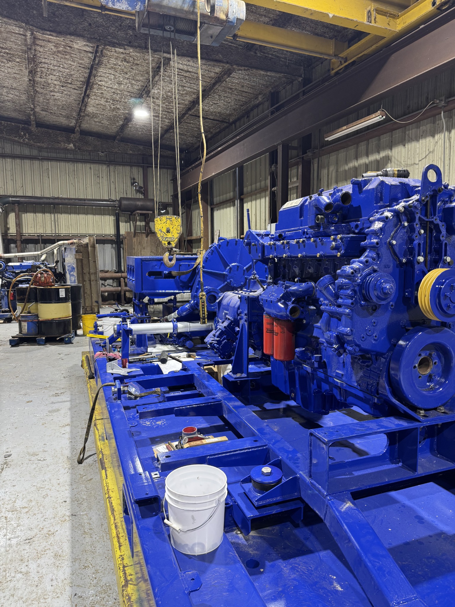 Rebuilt diesel engine